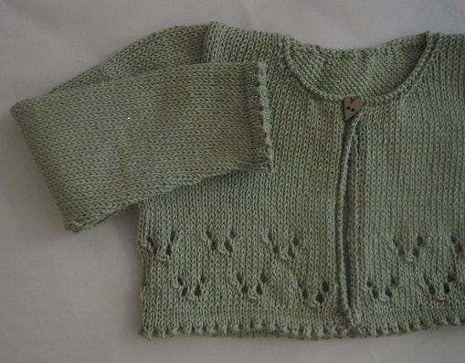 Baby Butterfly Cardi Long Sleeved